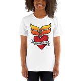 Grinnell Tattoo | Light Colors Unisex T-Shirt - Loosetooth.com