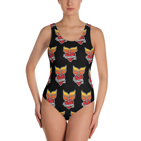Grinnell Tattoo | One-Piece Swimsuit - Loosetooth.com